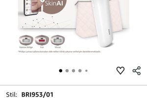 Philips Lumea 9900 Serisi BRI953/01 IPL Tüy Alma, SkinAI Uygulama,Vücut,Yüz ve Bikini,3 Başlık,Çanta