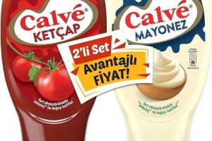 Calve Ketçap Mayonez Orta Set 810 g