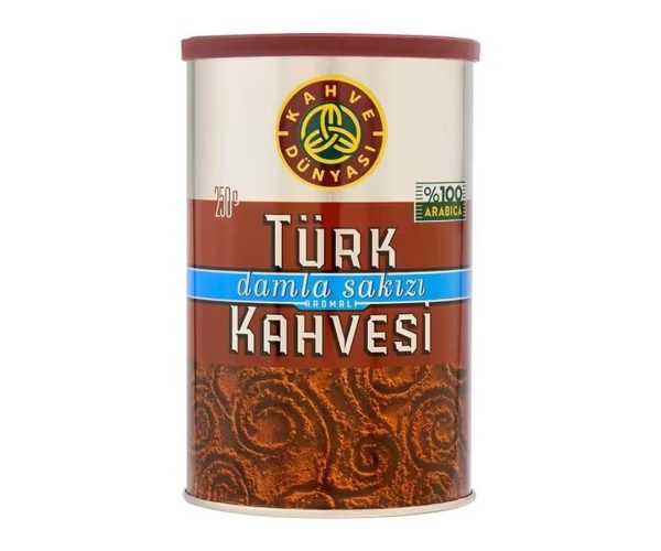 🛍️ Kahve Dünyası Damla Sakızlı Türk Kahvesi 250g