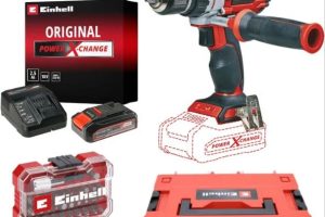 Einhell TP-CD 18/60 Li BL Akülü Vidalama Seti (2,5 Ah Akü ve Şarj Cihazı, 32 Parça Uç Seti ve Çanta Dahildir)