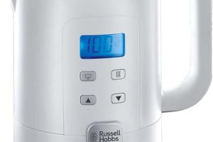 (%30.01) Russell Hobbs Hassas Su Isıtıcısı, 1.7l, 2200W, dijital sıcaklık ayarı ve LCD ekran, bebek maması ve çayın hazırlanması için ayarlanabilir 25 ° -100 ° C, sıcak tutma fonksiyonu, çay makinesi 21150-70