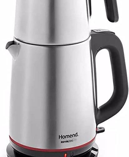 (%32.65) Homend Royaltea 1711H Inox Çay Makinesi, Siyah