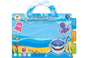 🛍️ Lino Tekrar Tekrar Kullanılabilen Sticker Seaworld