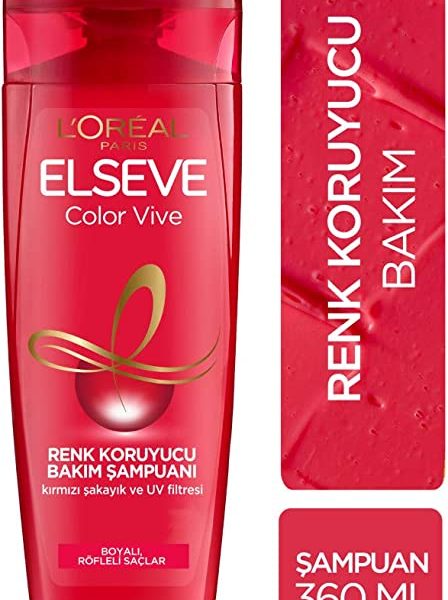 (%69.63) L’Oréal Paris Elseve Colorvive Renk Koruyucu Bakım Şampuanı (360 ml)