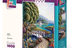Renkli Yol 1000 Parça Puzzle