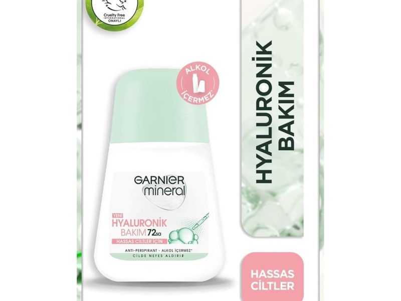 🛍️ Garnier Mineral Hyaluronik Bakım Roll On 50ml
