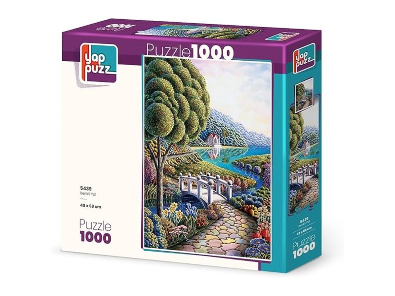 🛍️ Renkli Yol 1000 Parça Puzzle