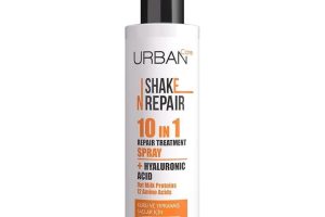 Urban Care Shake N Repair 10-in-1 Onarıcı Etkili Durulanmayan Saç Bakım Spreyi, 200 Mililitre, Vegan