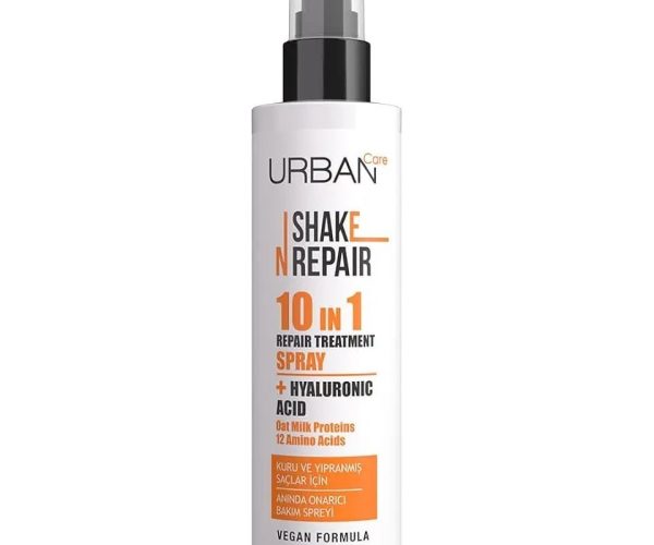 Urban Care Shake N Repair 10-in-1 Onarıcı Etkili Durulanmayan Saç Bakım Spreyi, 200 Mililitre, Vegan