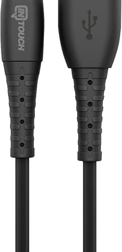 (%52.05) Intouch Soft 2.4A Iphone Uyumlu Lightning USB Şarj ve Data Kablosu, 1 Metre – Siyah