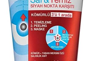 (%56.44) Garnier Skin Naturals Saf & Temiz Siyah Nokta Karşıtı Kömürlü 3’ü 1 arada (150 ml)