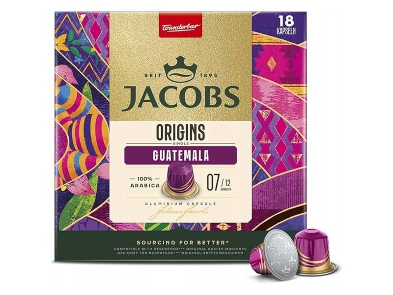 🛍️ JACOBS Origins Guatemala Kapsül Kahve, 18 Adet