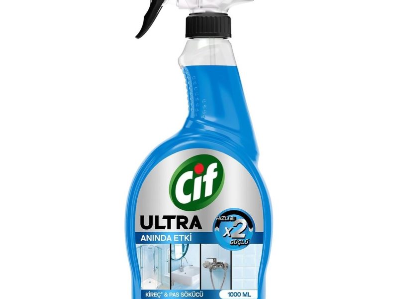 🛍️ Cif Ultra Sprey Kireç ve Pas Sökücü 1000 ml