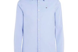 Tommy Jeans Tjm Orıgınal Stretch Shırt Uzun Kollu Gömlekler/Dokuma Üstler Erkek