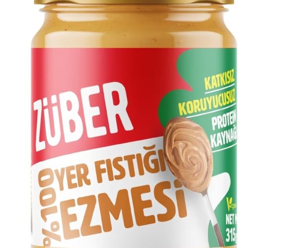 Züber%100 Fıstık Ezmesi 315 Gr