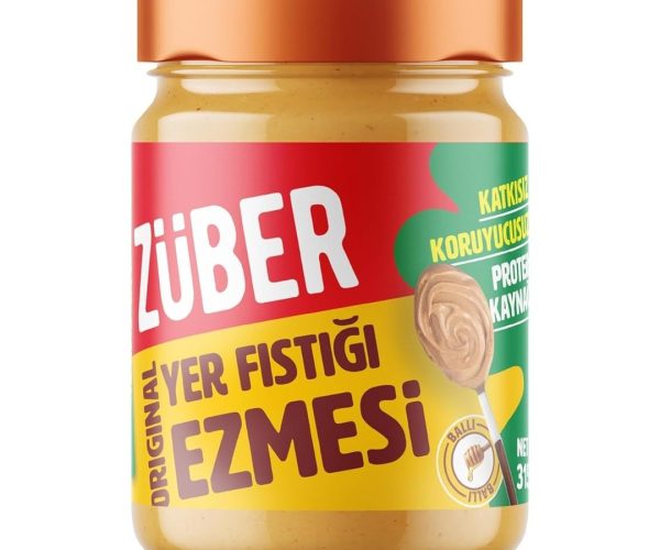 🛍️ Züber Original Fıstık Ezmesi 315 Gr