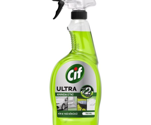 🛍️ Cif Ultra Anında Etki Kir ve Yağ Sökücü 750 ml