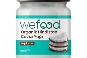 🛍️ WEFOOD Organik Hindistan Cevizi Yağı, Beyaz, 150 Ml