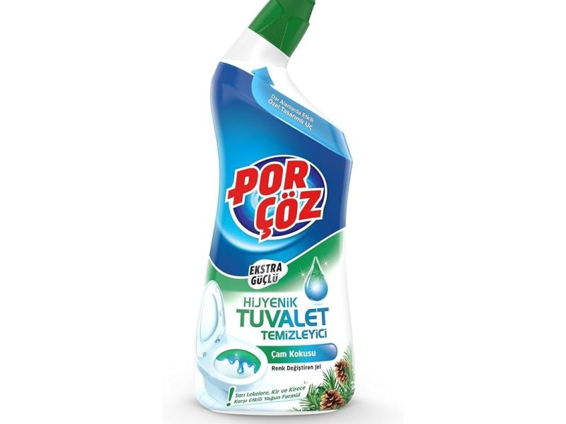 🛍️ PORÇÖZ Tuvalet Temizleyici Jel Ekstra Güçlü Çam Kokulu 750 ml