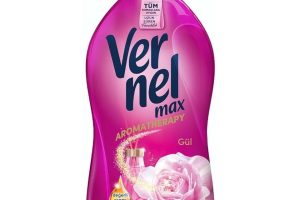 Vernel Max Taze Gül Kokulu 60 Yıkama Konsantre Çamaşır Yumuşatıcısı (1 x 1440 mL)
