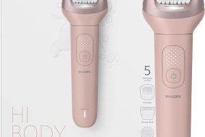 Philips Bre718/05 Epilatör Serisi 9000, Kablosuz, Islak Ve Kuru Kullanım, 32 Cımbız, Led Işık, 60 Dakika Pil Ömrü