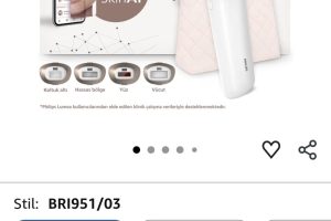 Philips Lumea 9900 Serisi BRI951/03 IPL Tüy Alma, SkinAI,Vücut,Yüz,Koltuk altı,Bikini,4 Başlık,Çanta
