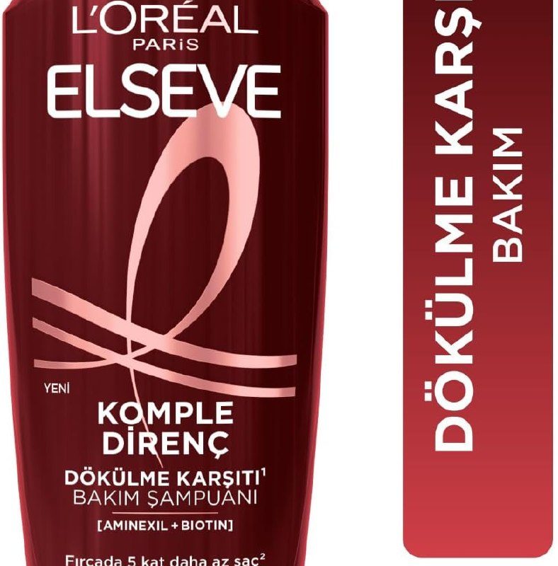 L’Oreal Paris Elseve Komple Direnç Dökülme Karşıtı Şampuan 400 ml