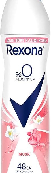(%7.79) Rexona Kadın Sprey Deodorant Musk %0 Alüminyum 150 ml