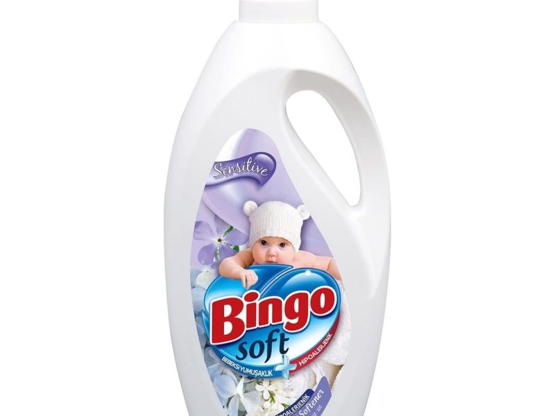 🛍️ Bingo Soft Sensitive Hipoalerjenik 30 Yıkama Çamaşır Yumuşatıcısı (1 x 3000 mL)