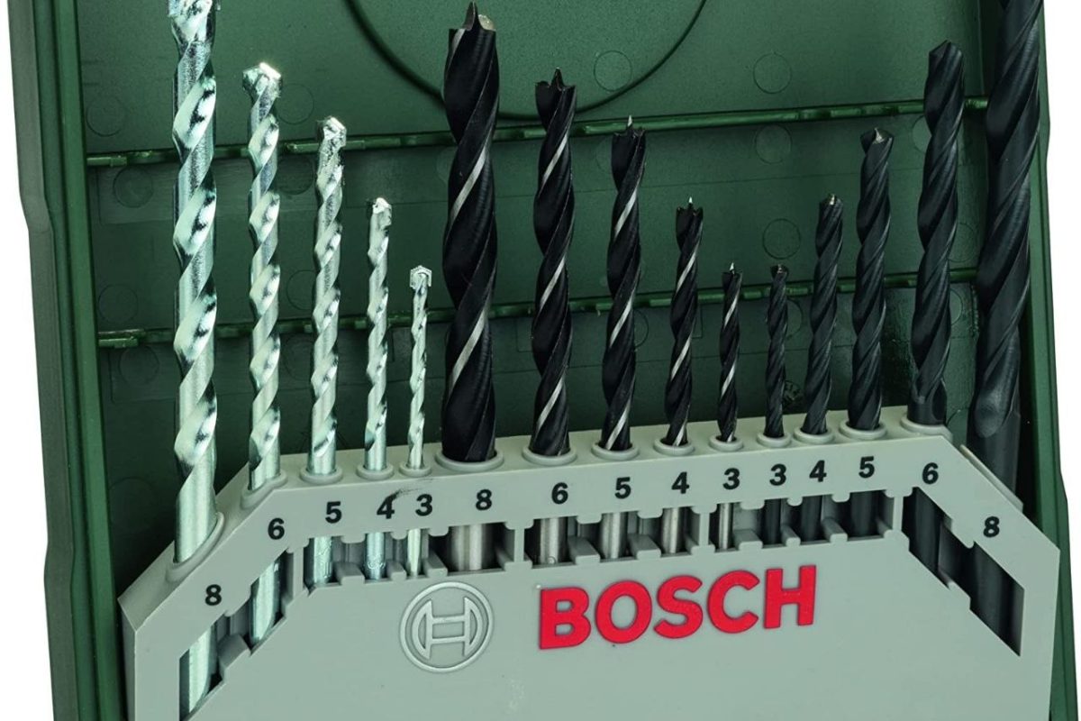 Bosch Home and Garden X/Line Mini 15 Parça Matkap Ucu Seti, Yeşil
