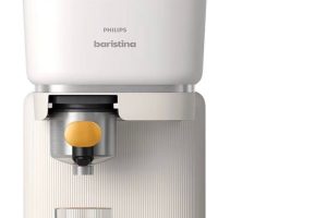 Philips Baristina Espresso Makinesi, Kompakt Tasarım, Evde Barista Kalitesinde Espresso, 16 Bar Basınç, BAR300/03
