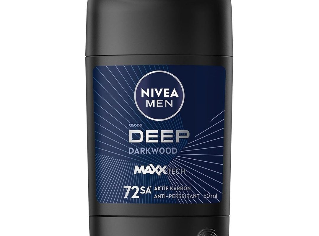 🛍️ NIVEA MEN Erkek Stick Deodorant Deep Dimension 50 ml,72 Saat Ter ve Ter Kokusuna Karşı Anti Perspirant Koruma,Aktif Karbon