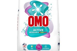 💥Omo Active Beyazlar ve Renkliler için Toz Çamaşır Deterjanı, 9 kg, 60 Yıkama, 1 Paket (1 x 9000 g) – 409₺ / 3 adet alımda