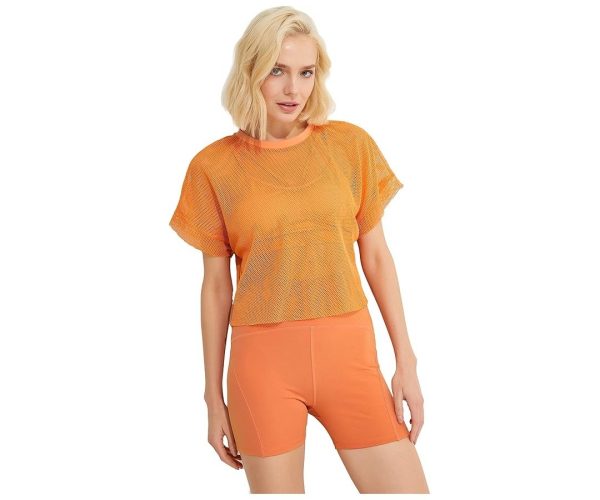 🛍️ Kısa Kollu File Spor Tişört