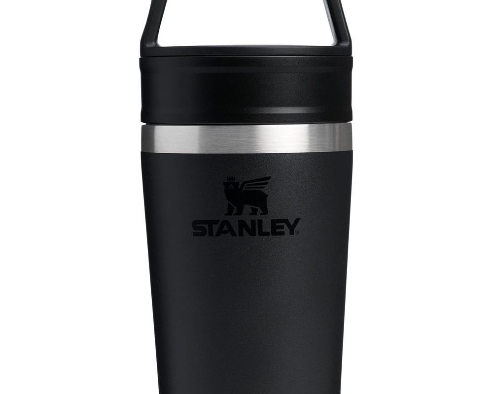 Stanley Cafe To-Go Travel Mug Termos Bardak, Siyah, 0.23 Litre