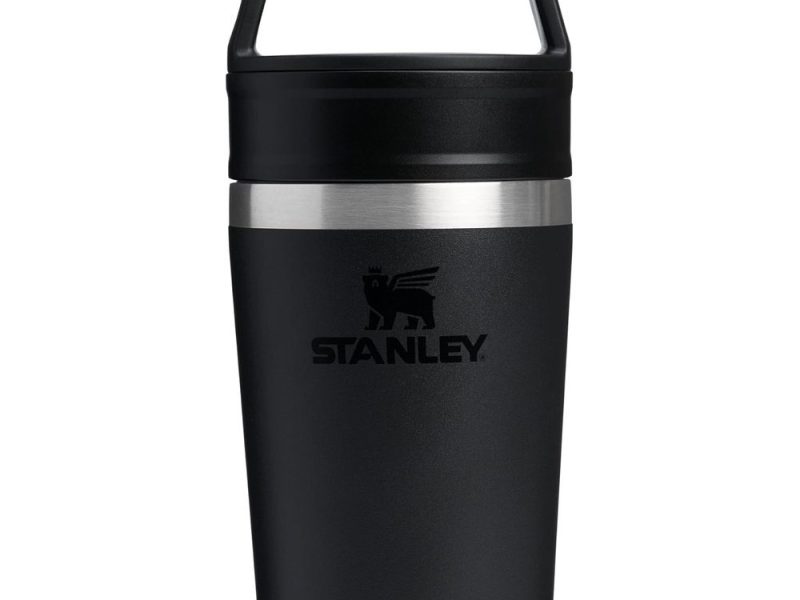 Stanley Cafe To-Go Travel Mug Termos Bardak, Siyah, 0.23 Litre