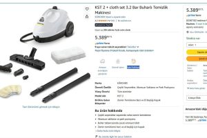 KST 2 + cloth set 3.2 Bar Buharlı Temizlik Makinesi
