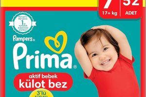 (%32.3) Prima Külot Bebek Bezi 7 Beden 52 Adet Fırsat Paketi