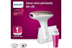 🛍️ Philips Lumea IPL Tüy Alma Cihazı, Çantalı, Yüz Temizleme Cihazı Hediyeli, Yüz/Vücut/Hassas Bölge Kullanımı, Cilt Tonu Sensörü ile Güvenli Epilasyon BRI924/00