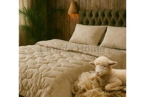 🛍️ %100 Merinos Kuzu Yünü Yorgan Çift Kişilik