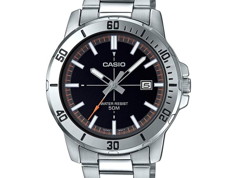 🛍️ Casio MTP VD01D 1E2VUDF Standart Erkek Kol Saati, Gri, Standart