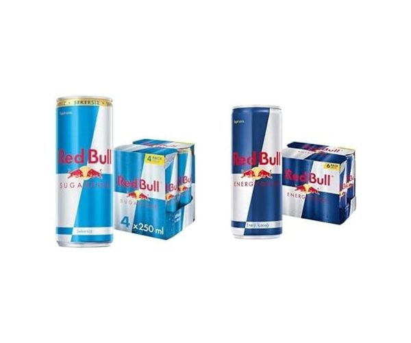 🛍️ Red Bull Seti | Şekersiz 250 ml x2 + 250 ml x2