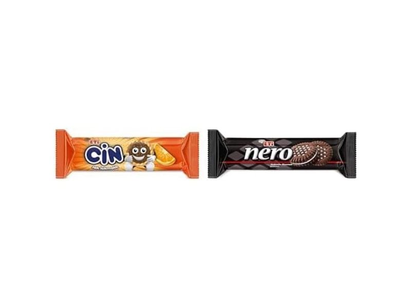 🛍️ Eti Seti | Cin Lokmalık Portakallı Bisküvi 114 g x2 + Nero Kakaolu Bisküvi 110 g x2