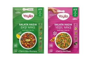 🛍️ yayla Seti | Salata Hazır Ekşi Mix, 120 gr x2 + Salata Hazır Yeşil Mix 120 gram x2