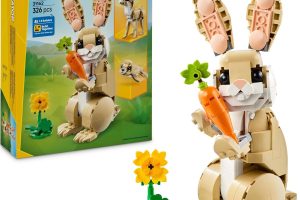LEGO Creator 3’ü 1 Arada Sevimli Tavşan 31162-8 Yaş ve Üzeri Çocuklar için Lama ve Fok Figürüne Dönüşebilen Yaratıcı Oyuncak Yapım Seti, Doğum Günü Hediyesi (326 Parça)