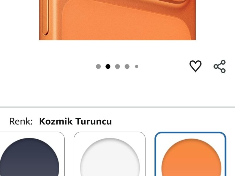 Apple iPhone 17 Pro Max 2 TB ProMotion teknolojisine sahip 6.9 inç ekran – 170.339₺