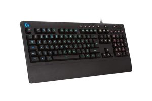 🛍️ Logitech G G213 RGB Kablolu Oyuncu Klavyesi, LIGHTSYNC Teknolojisi, Sıvı Dökülmesine Dayanıklı, Özel Medya Denetimleri, Türkçe Q Klavye, Siyah