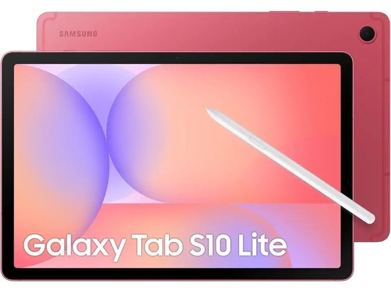 Samsung Galaxy Tab S10 Lite, WiFi Android Tablet, 6GB RAM, 128GB Depolama Alanı, Mercan, 10.9 İnç, 90Hz Ekran, Samsung DeX, S Pen Dahil, IP42 (Samsung Türkiye Garantili)