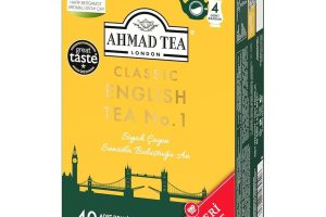 🛍️ AHMAD TEA CLASSIC ENGLISH TEA NO:1 40x2gr DEMLİK POŞET ÇAY