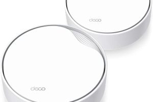 (%36.02) TP-Link Deco X50-PoE 2-pack, AX3000 Mbps, PoE Destekli, Dual-Band, 2,5Gbps Ethernet Portu, 150 Cihaza Kadar Bağlantı, 420 m² ‘ye Kadar Kapsama, Mobil Uygulama ile Kolay Kurulum, Wi-Fi 6 Mesh Sistemi